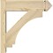 Ekena Millwork Imperial Rough Sawn Arts and Crafts Outlooker, Douglas Fir, 6"W x 20"D x 20"H OUT06X20X20IMP03RDF - alternate 3
